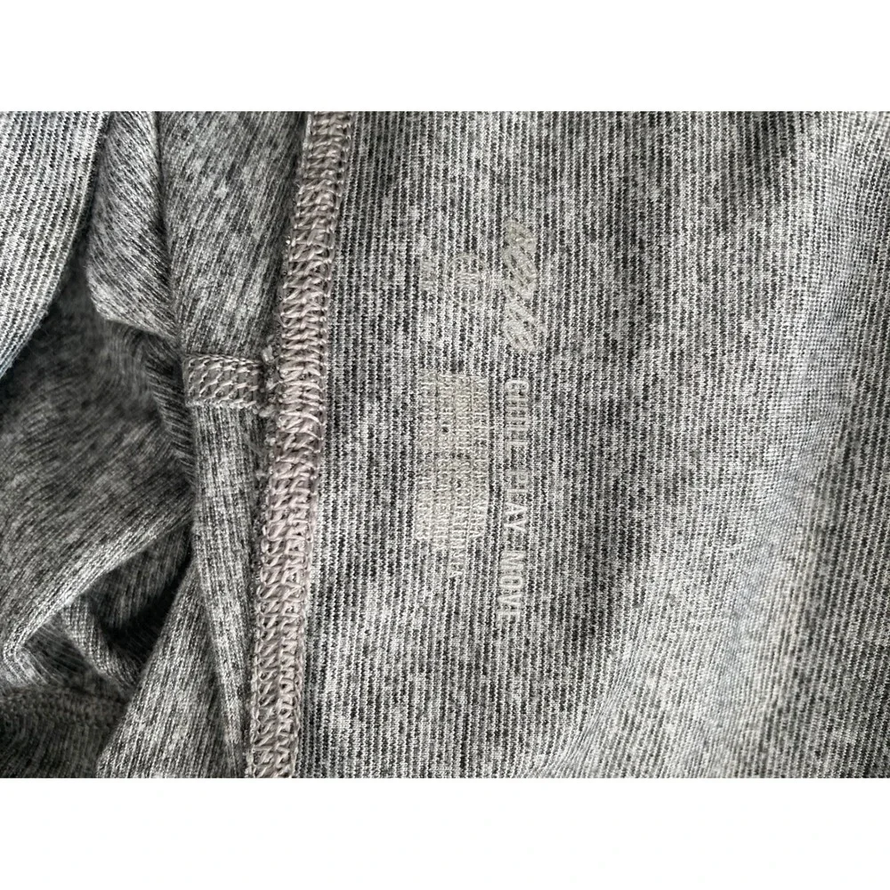 Aerie Chill Play Move Leggings Womens‎ Medium Gray Mesh High Waist Activewear